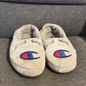 Champion Gray and Blue One Piece Slippers